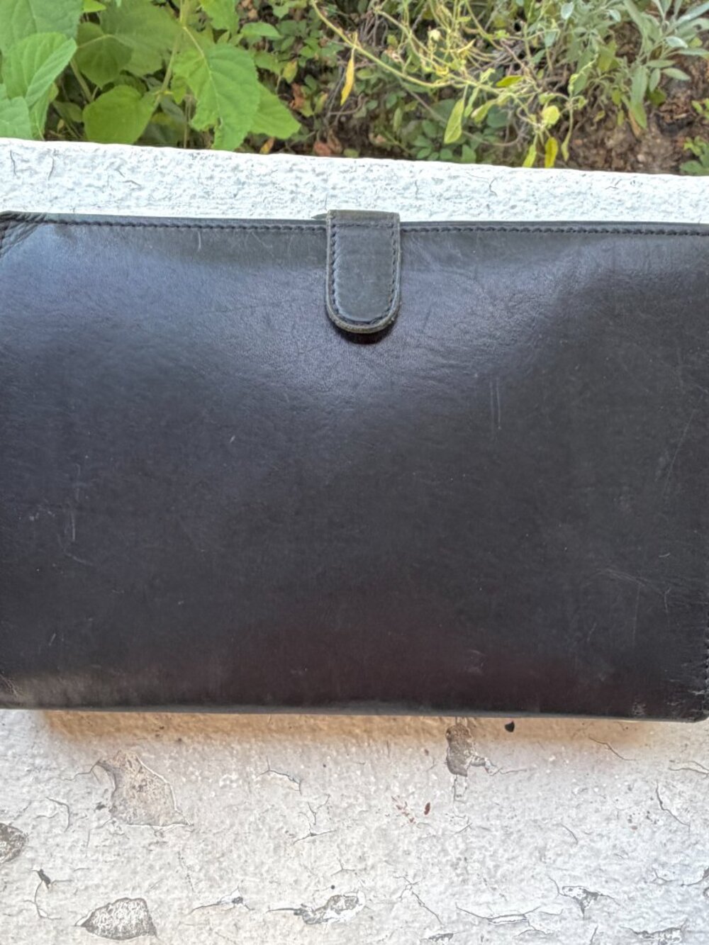 COACH Vintage Organizer Planner 6-Ring Refillable Binder Journal Black Notebook